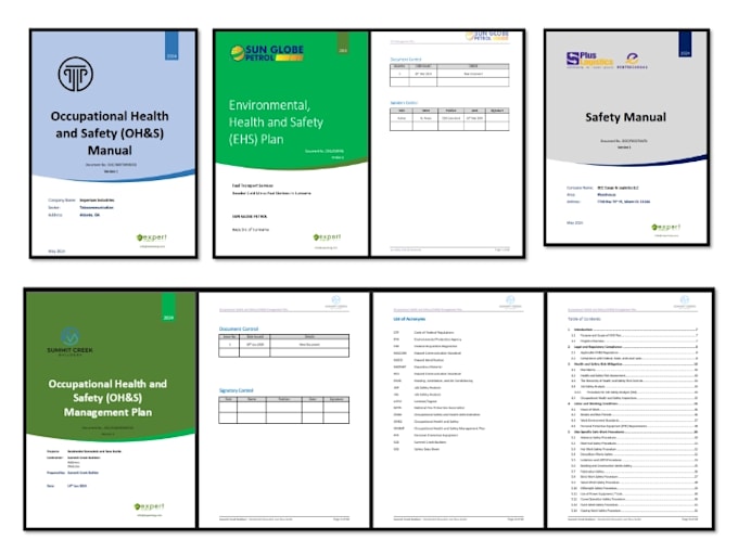 write safety manual construction, plan, iipp, hasp, jha, osha