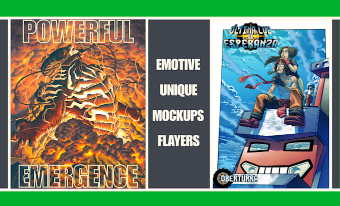 design a striking art poster