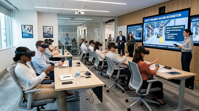 create immersive VR training and educational content with lms integration