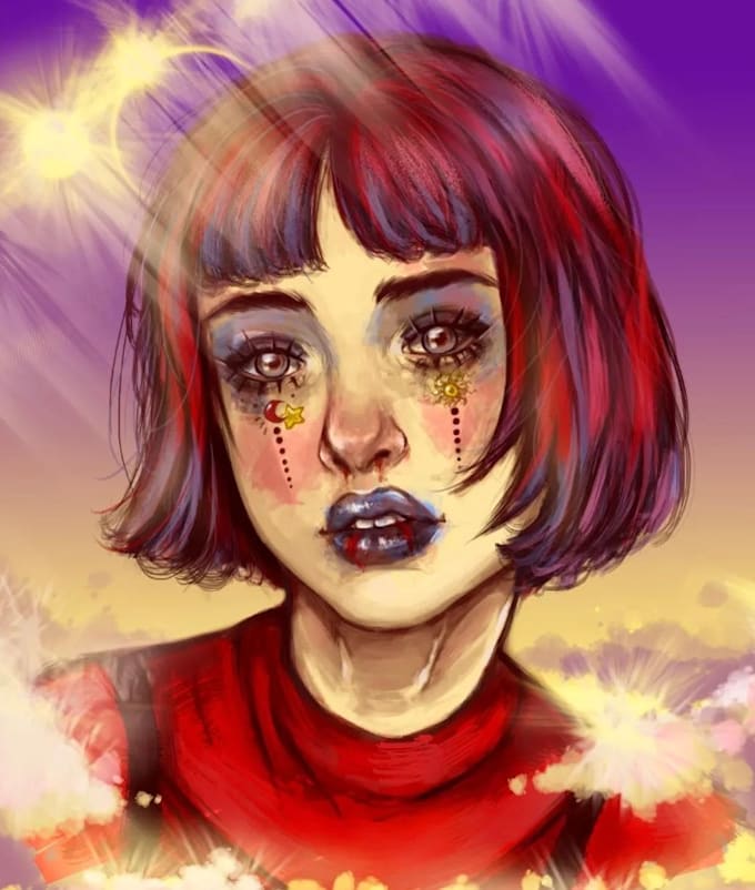 create ilustrations with a fantastic style and with a lot of love