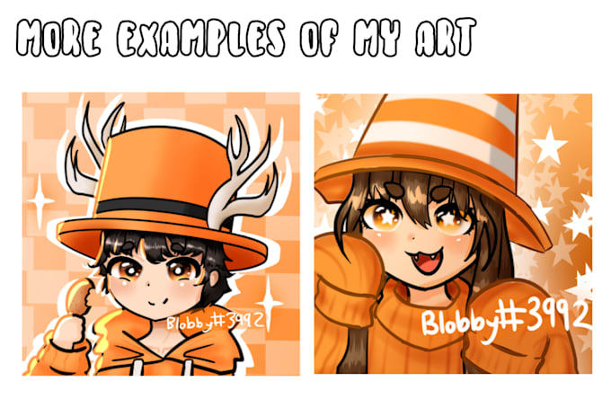 Draw your oc in my art style by Blobbyyyyyyyy | Fiverr