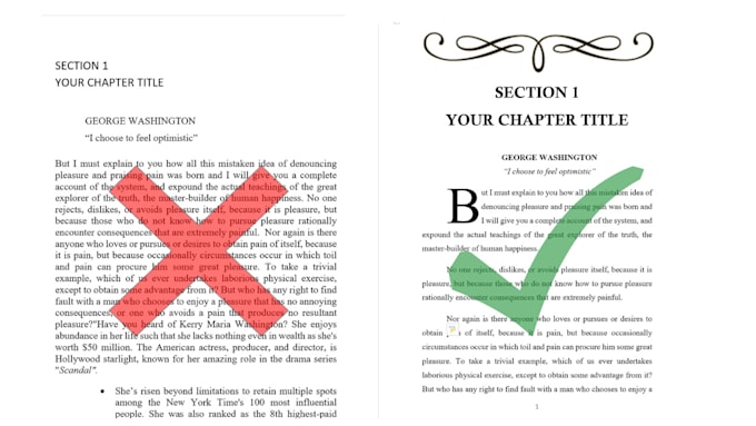 do cover design and book formatting for kindle and paperback
