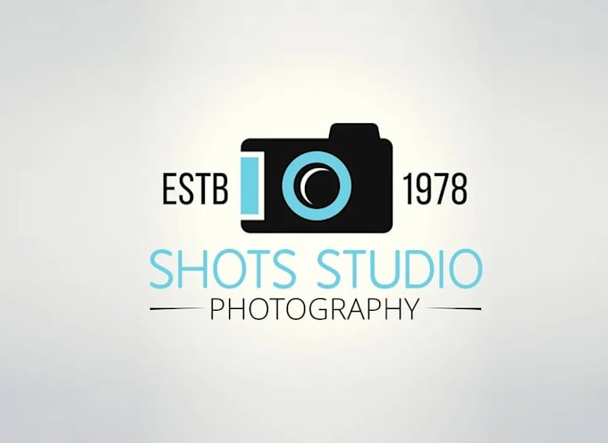 create camera,photography,signature logo design