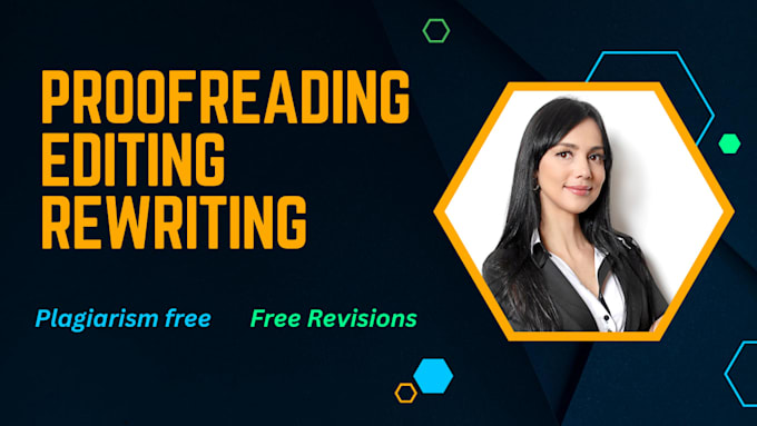proofread, rewrite and edit your english writing