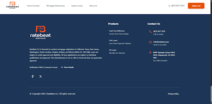 create a responsive website app