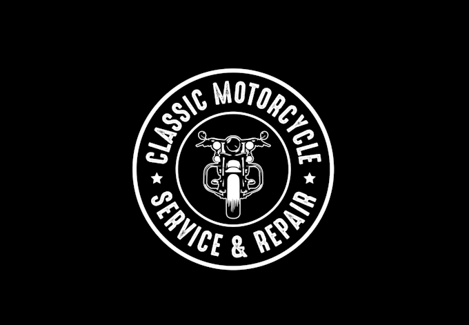 design high quality motorcycle logo in high definition