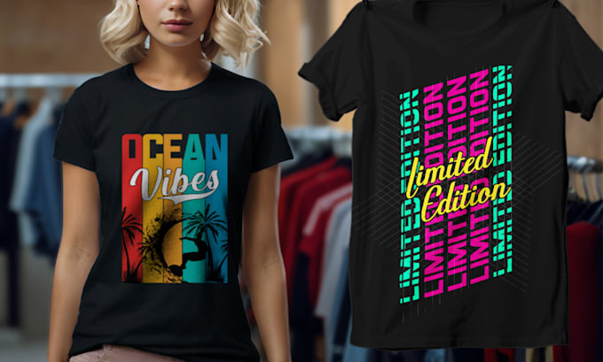 do awesome typography t shirt design within 12 hr