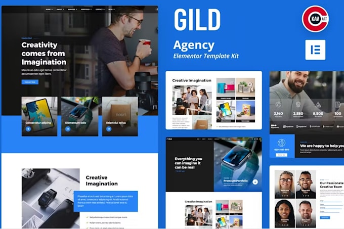 build and design a responsive wordpress website for you