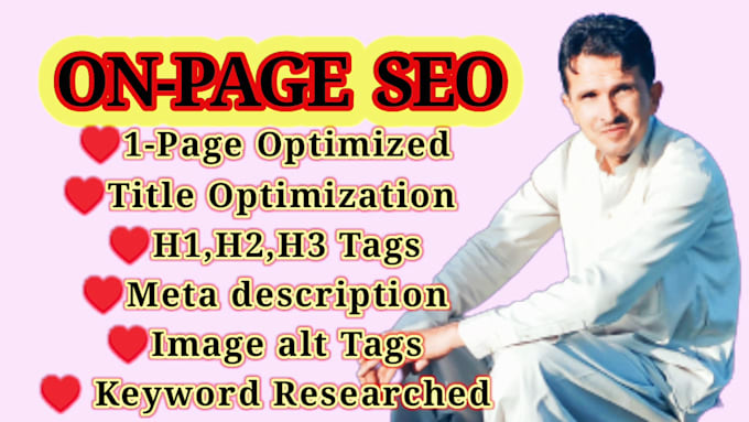 do onpage SEO and wordpress optimization of your site