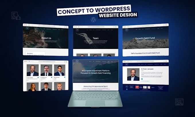 convert ai, figma or concept to wordpress website using elementor and crocoblock