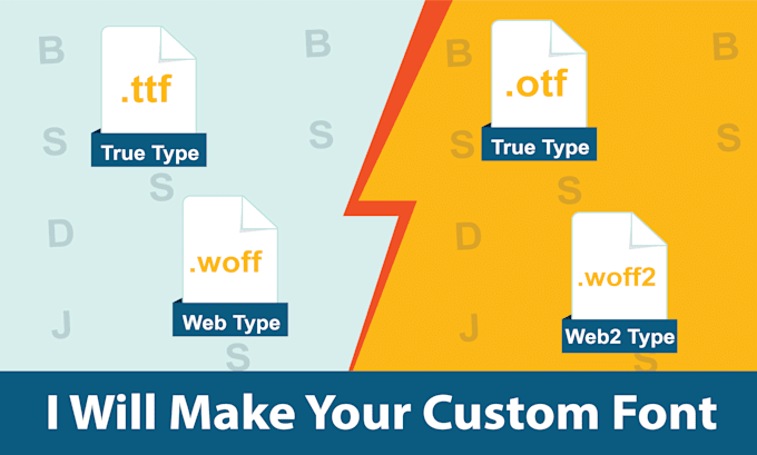 make your custom font based on your requirement, any font edits