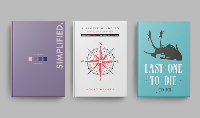 do unique professional book cover design and ebook cover