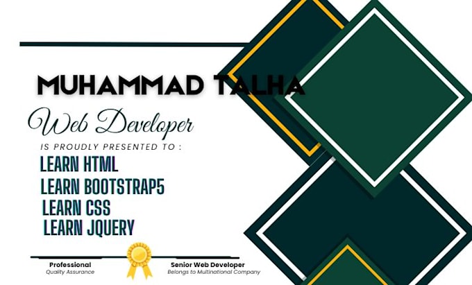 Tutor You Html Css Javascript By Talhanazeer Fiverr Tutor You Html Css Javascript By Talhanazeer Fiverr
