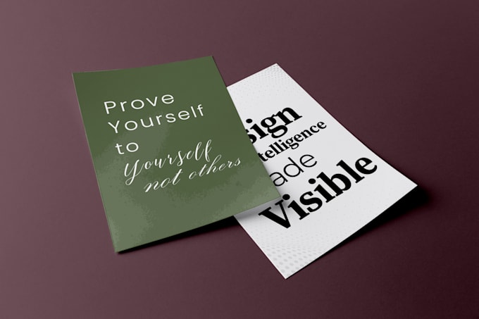 create poster banners and flyers for you