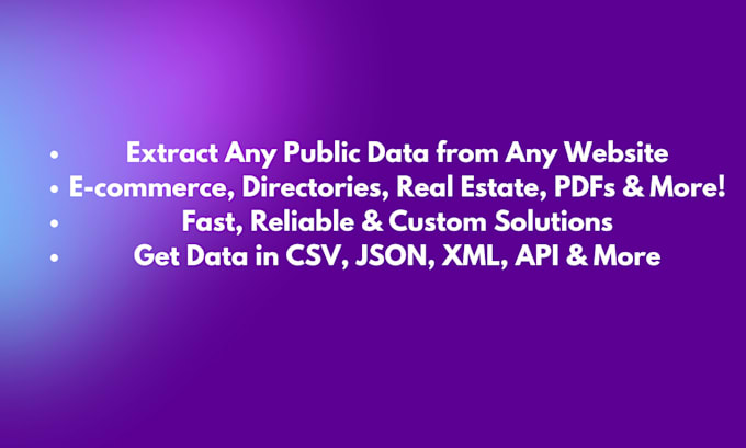 do web scraping, web automation and bot development