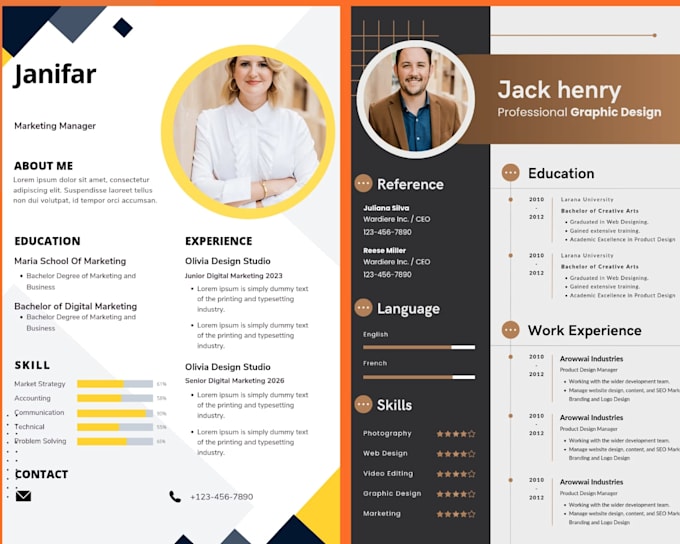 Design amazing resume cv and - Design Amazing Resume Cv And Cover Letter 