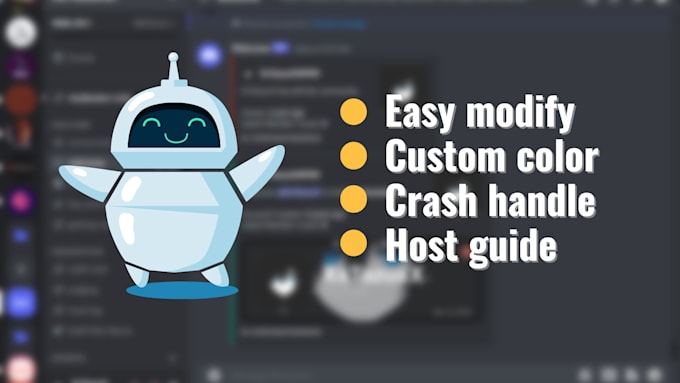 Make a custom discord bot with latest feature by Anastazim | Fiverr