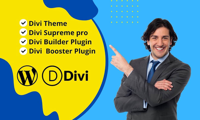 be your divi expert for divi wordpress website using divi builder