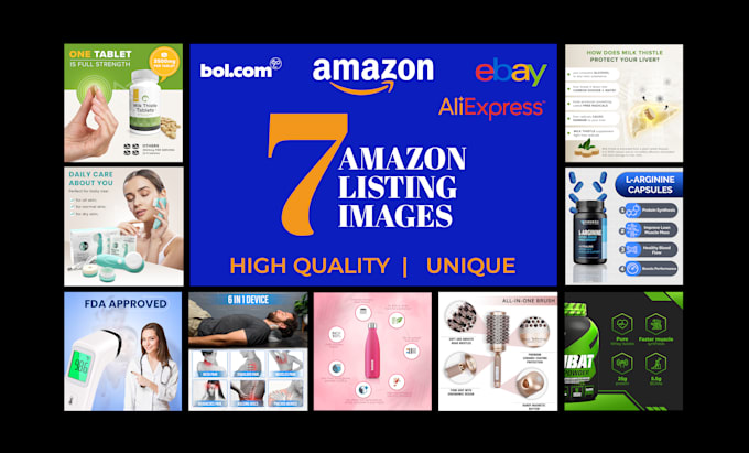 design amazon product listing images
