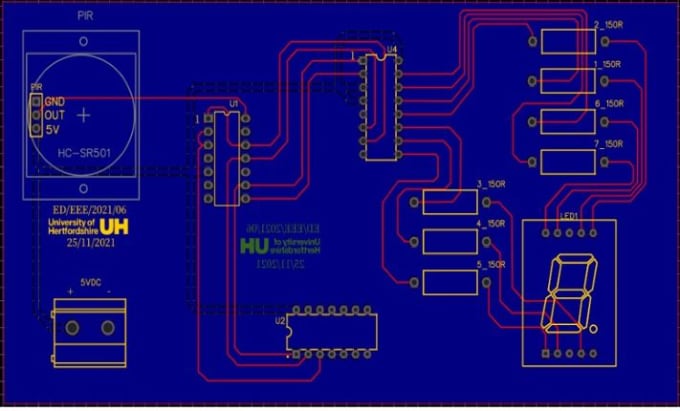 Do pcb drawings and pcb layout designing by Janakachathu400 | Fiverr