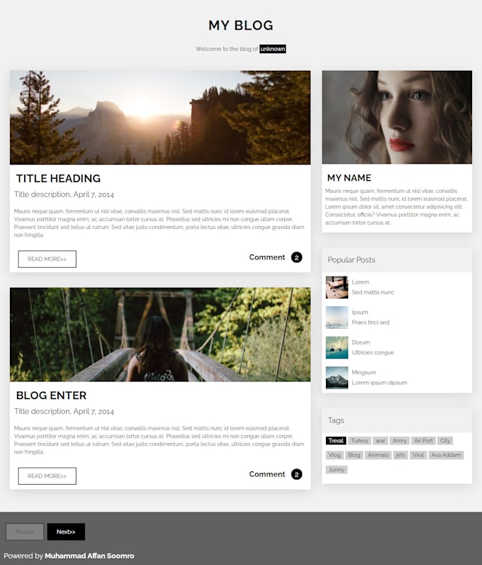 code custom html, CSS and javascript for responsive websites