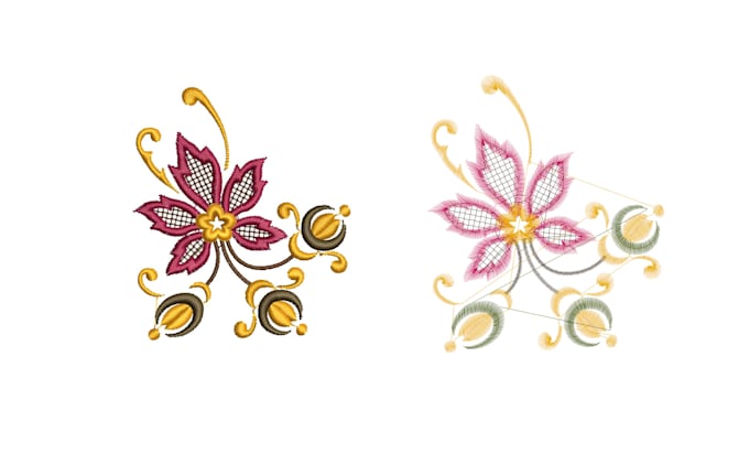 do convert image to digitizing embroidery dst, pes, emb file