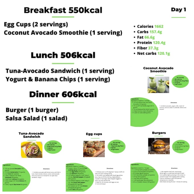 help you get your dream body with tasty meal plans