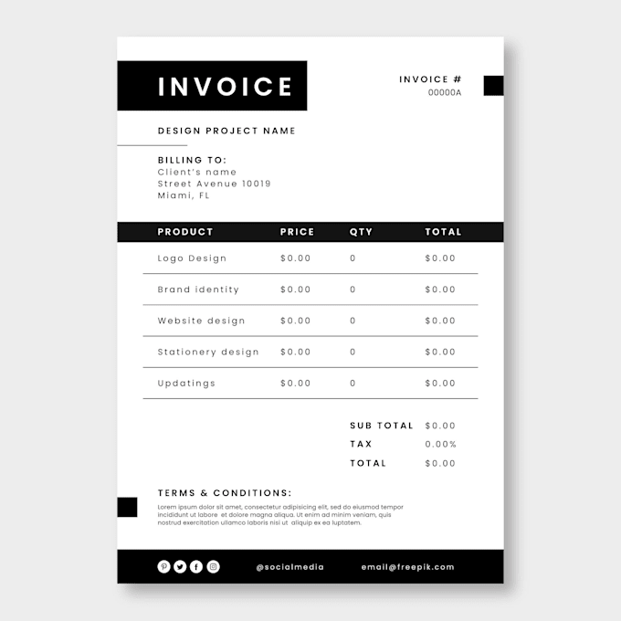 do invoice templates for your business