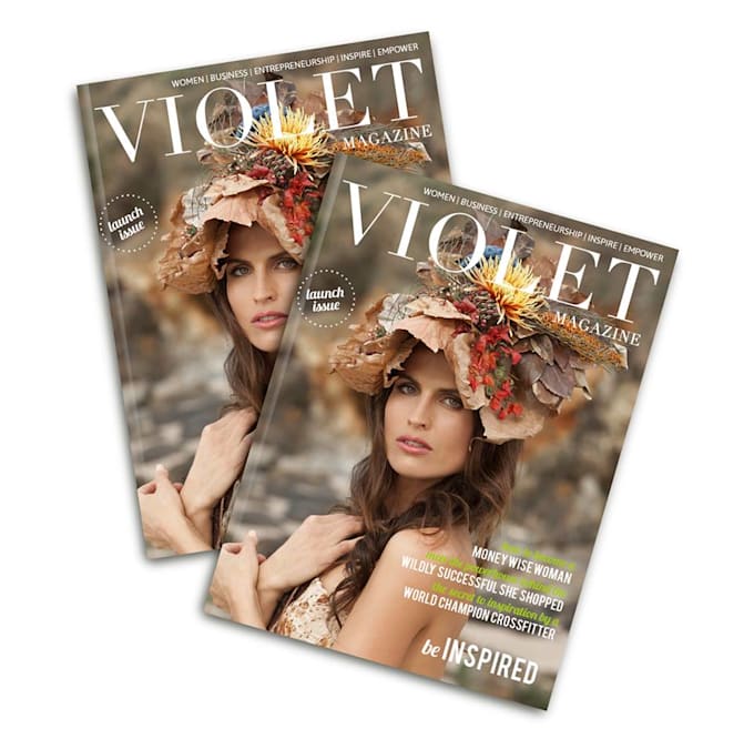 turn your 2D design into a magazine mock up