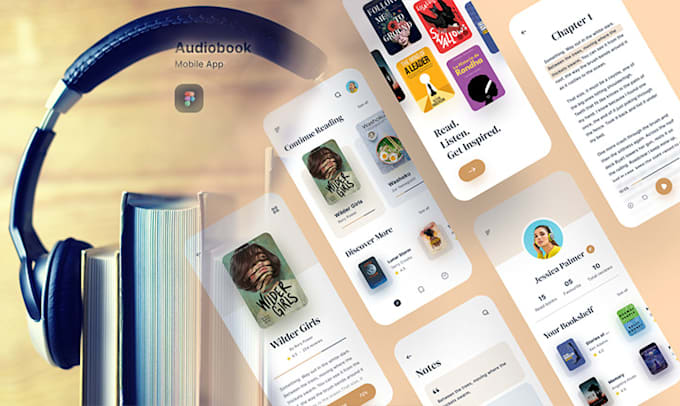 develop audiobook app, ebook app, podcast app for elearning