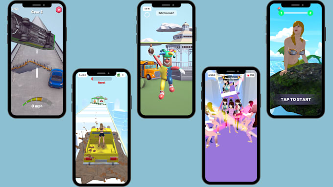 Develop 3d or 2d games for you on unity game engine by Mehmedcan | Fiverr