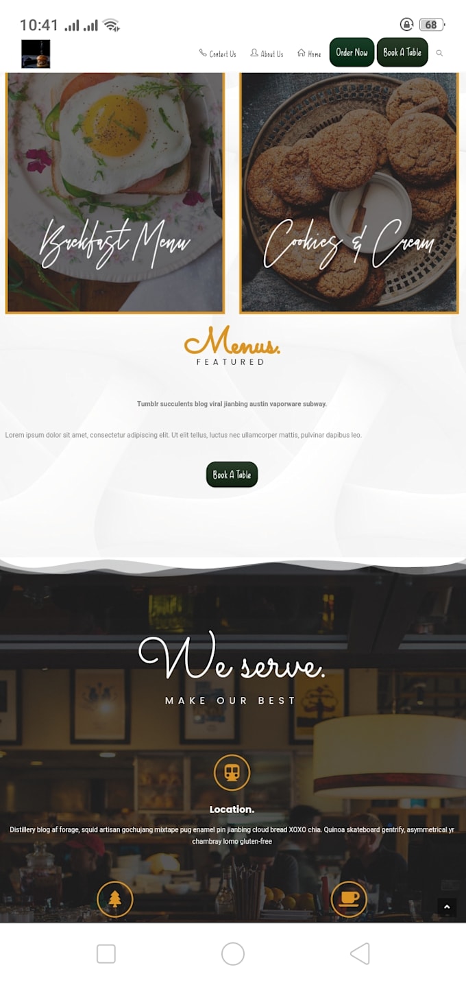 develop restaurant website in wordpress with online ordering system