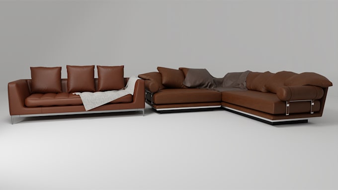 do 3d furniture modeling and realistic rendering