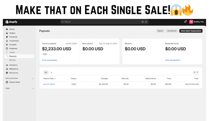 setup an automated shopify high ticket dropshipping store
