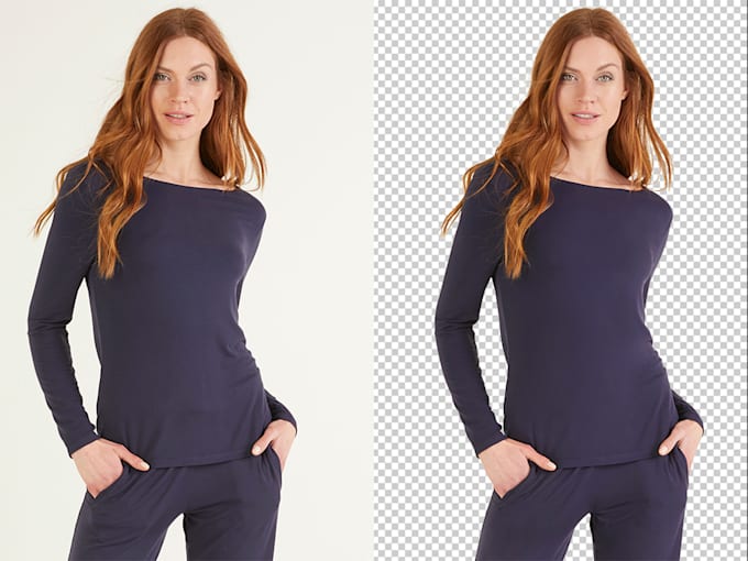 do background removal, clipping path, and image retouching in photoshop