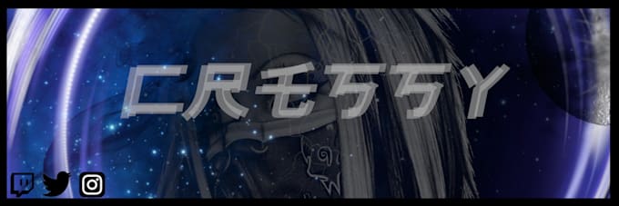 Create professional graphic design gfx logo for your twitch twitter ...