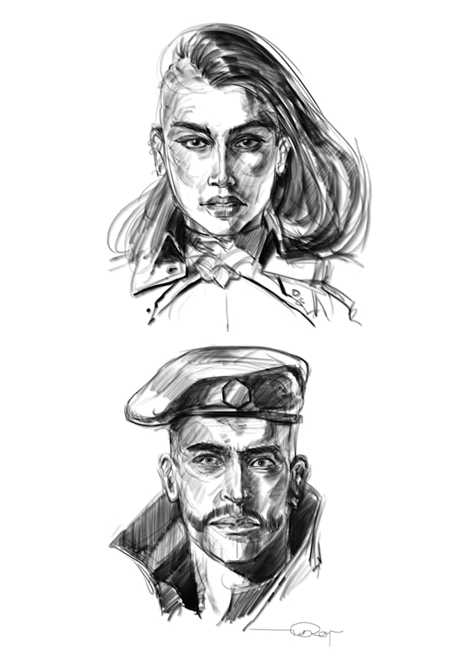 Concept artist, illustration, 2d animation layout artist by Kiranramane