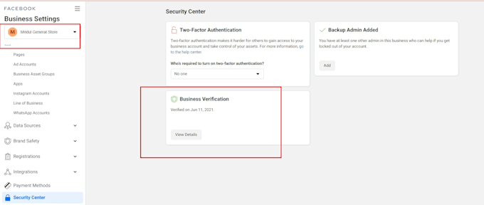 create fresh facebook business manager and ad account or fix