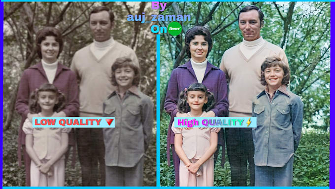enhance, upscale, improve low res photo to high resolution