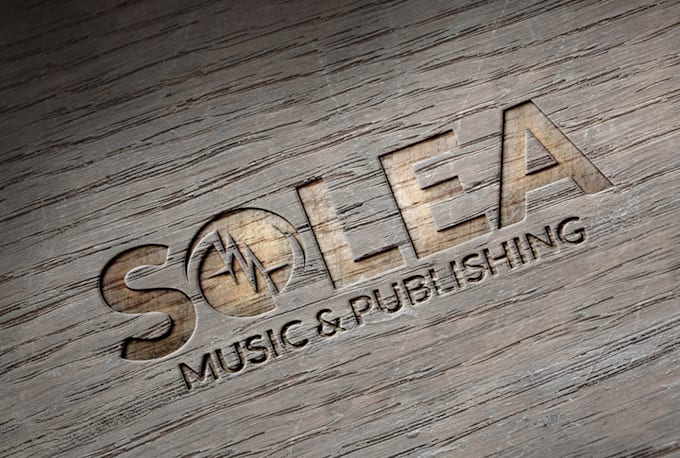 digitally carve in wood your logo design or text