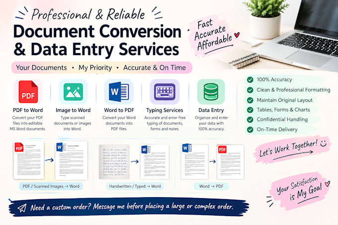 do ms word entry with great accuracy