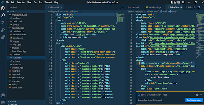 Do front end development with html, css and javascript by Zohaibamar1 ...