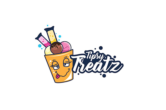 provide an eye catching ice cream logo design