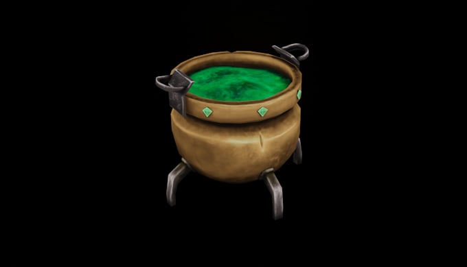 design custom hand painted 3d game assets