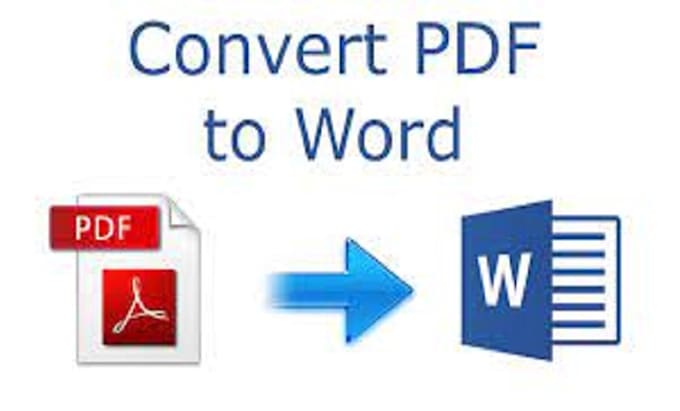 convert PDF to word or word to PDF