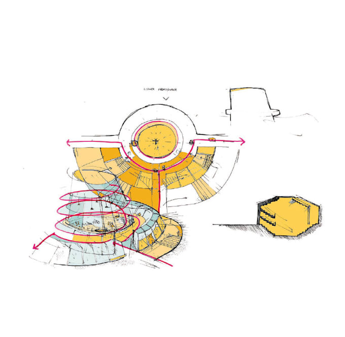Do concept design sketches, and architectural diagrams by Jake_obi Fiverr
