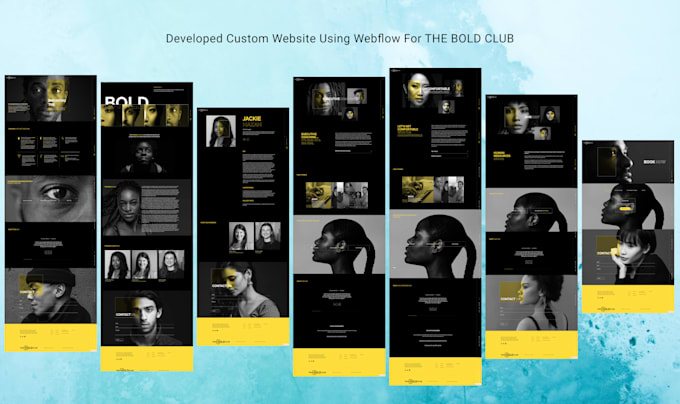 fix webflow template, edit, update and fix templates