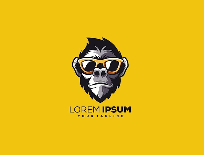 Design high quality monkey logo with free source file by Elise_bennet ...
