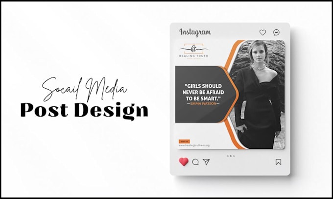 design creative instagram facebook post design