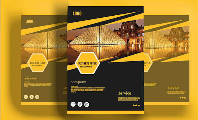 do an awesome advertising promotion recruitment business flyer design